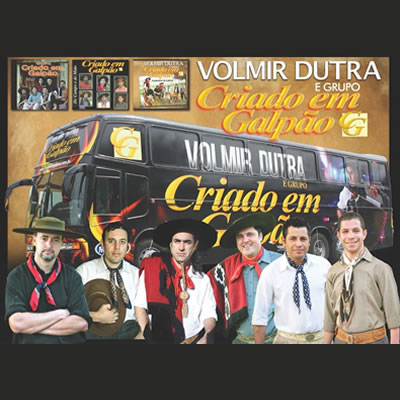 Volmir Dutra e Grupo Criado em Galpão
