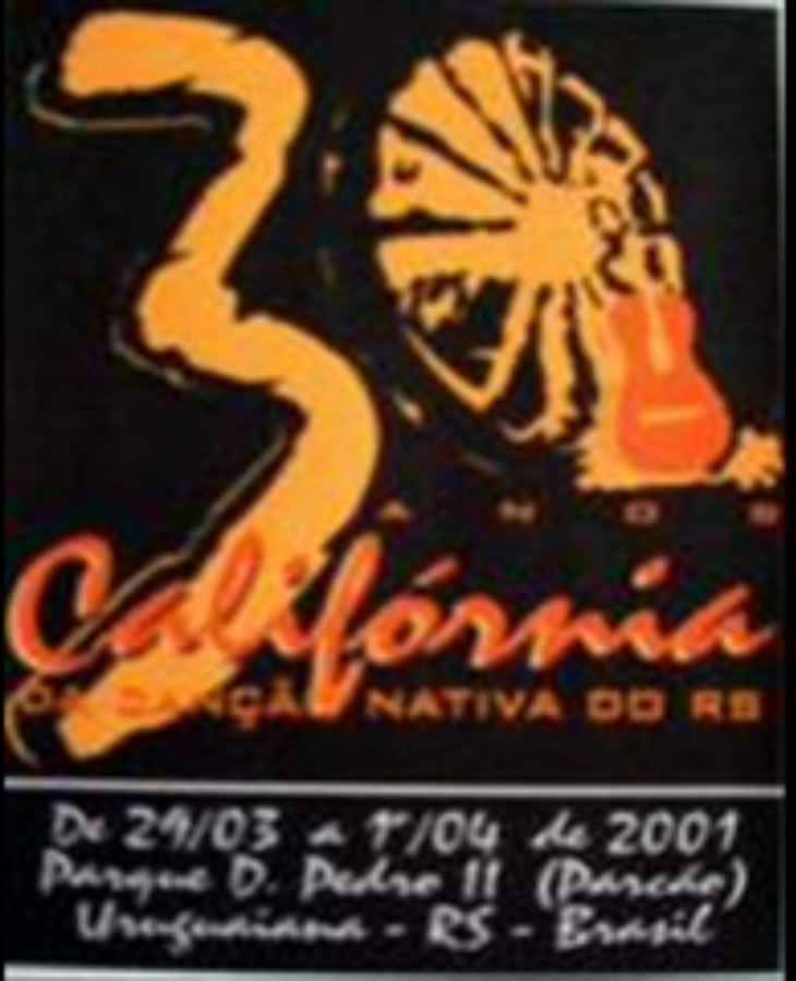 CD 30ª Califórnia da Canção Nativa