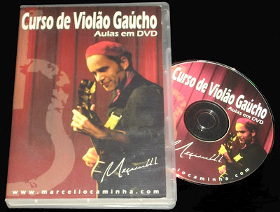 DVD Curso Violão Gaúcho - Aulas em DVD