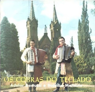 LP Adelar Bertussi e Itajaíba Mattana - Os Cobras do Teclado - Vol 01