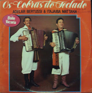 LP Adelar Bertussi e Itajaíba Mattana - Os Cobras do Teclado - Baile Da Vacaria