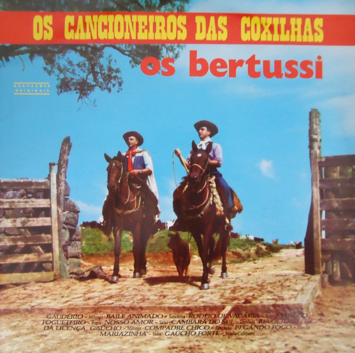LP Os Cancioneiros Das Coxilhas - Vol. 01