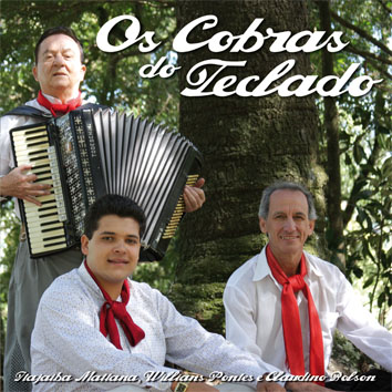 CD Os Cobras do Teclado - Itajaíba Mattana, Willians Pontes e Claudino Bolson