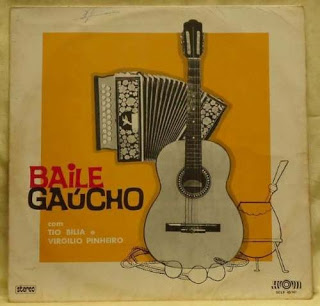 LP Baile Gaúcho - Vol. 1 com Tio Bilia e Virgílio Pinheiro