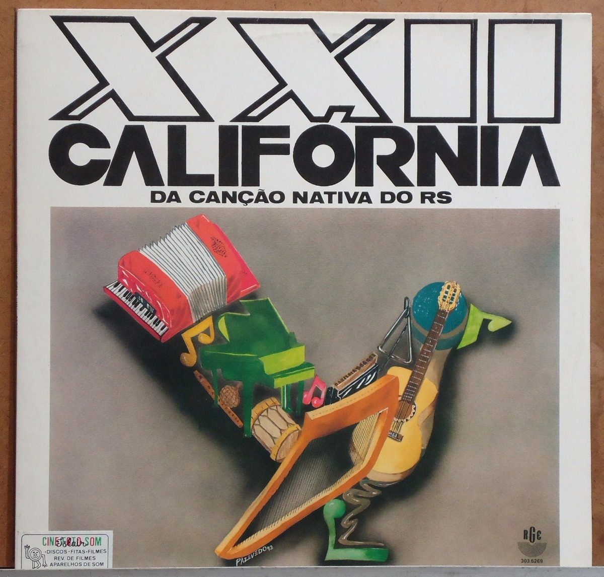 LP 22ª Califórnia da Canção Nativa