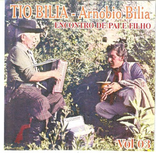 LP Tio Bilia e Arnóbio Bilia - Encontro de Pai e Filho - Vol. 3